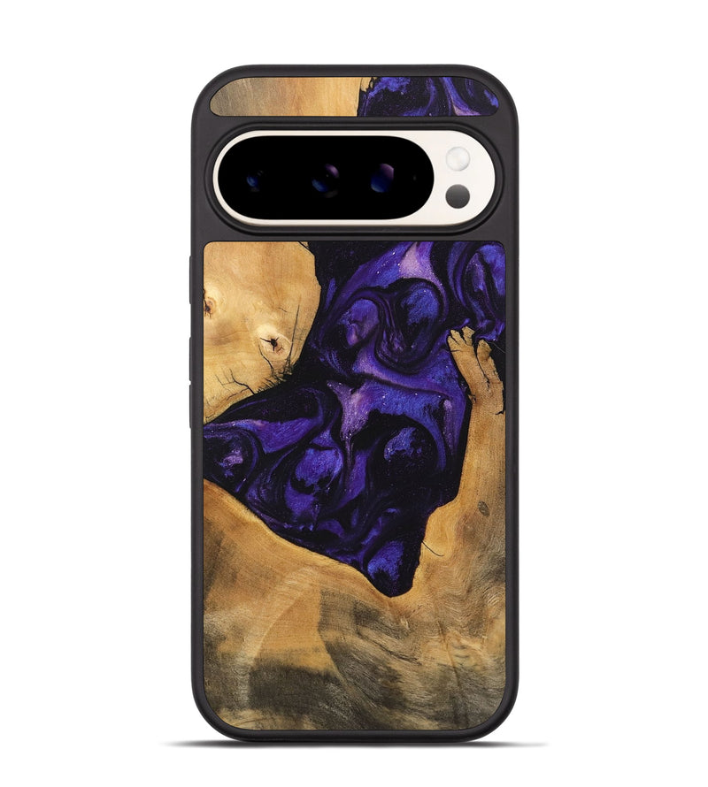 Pixel 9 Pro Wood Phone Case - Kohen (Purple, 746608)