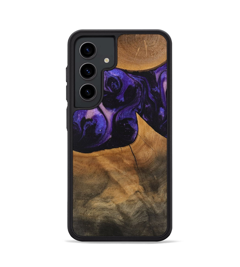 Galaxy S24 Wood Phone Case - Shaniya (Purple, 746610)