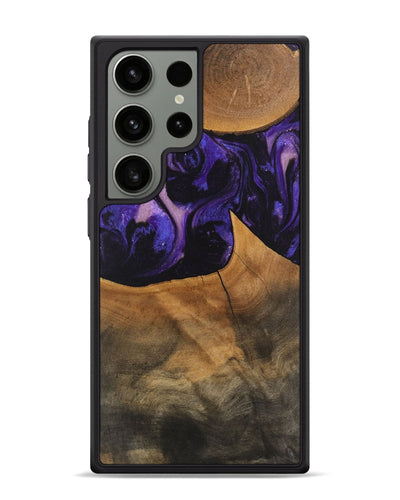 Galaxy S24 Ultra Wood Phone Case - Shaniya (Purple, 746610)