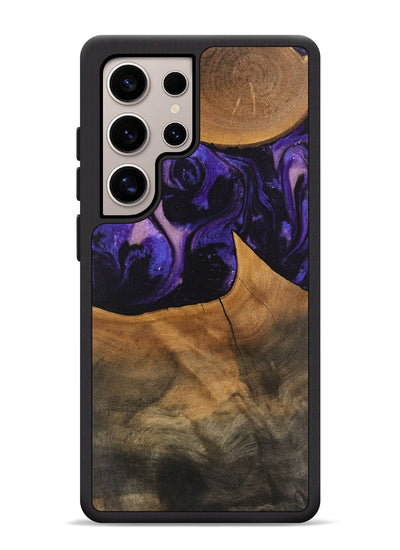 Galaxy S25 Ultra Wood Phone Case - Shaniya (Purple, 746610)