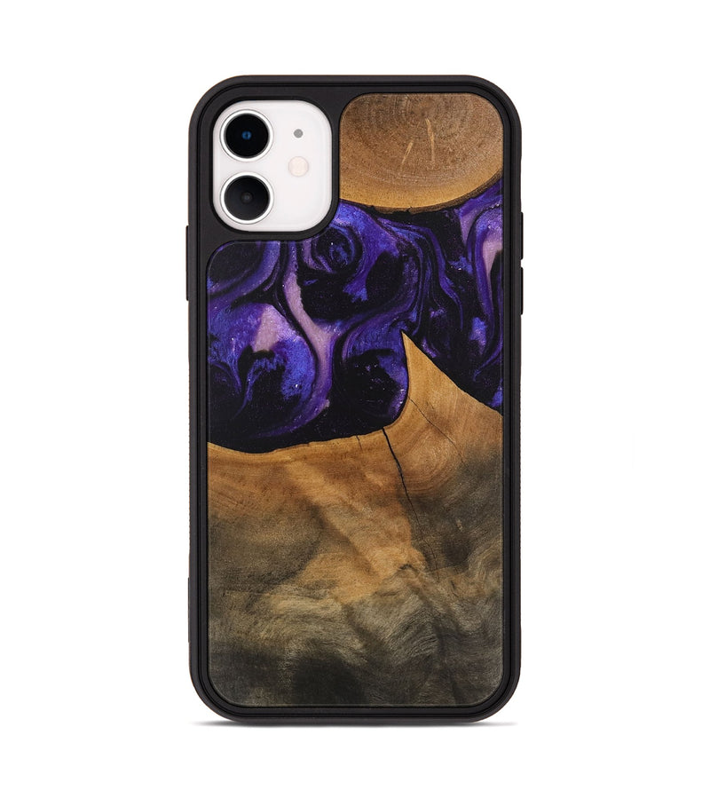 iPhone 11 Wood Phone Case - Shaniya (Purple, 746610)