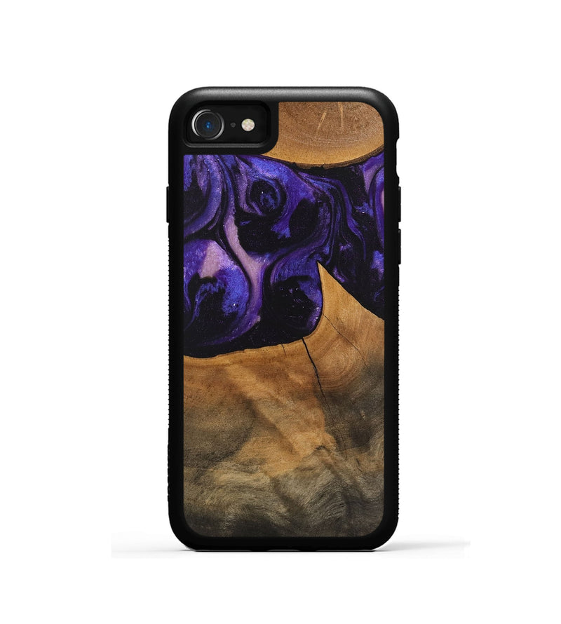 iPhone SE Wood Phone Case - Shaniya (Purple, 746610)