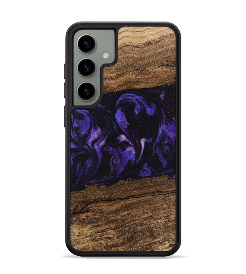 Galaxy S24 Plus Wood Phone Case - Micah (Purple, 746611)