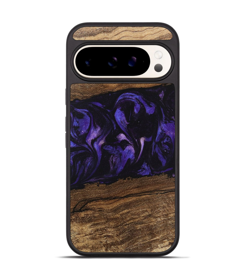 Pixel 9 Pro Wood Phone Case - Micah (Purple, 746611)