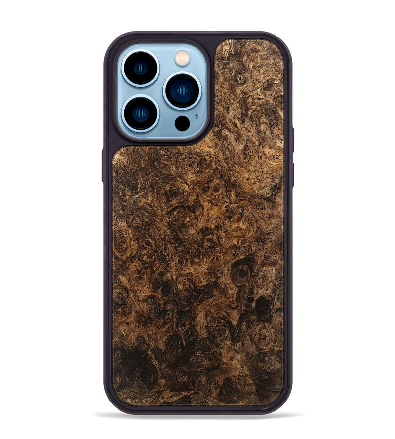 iPhone 14 Pro Max Wood Phone Case - Melodie (Wood Burl, 746612)