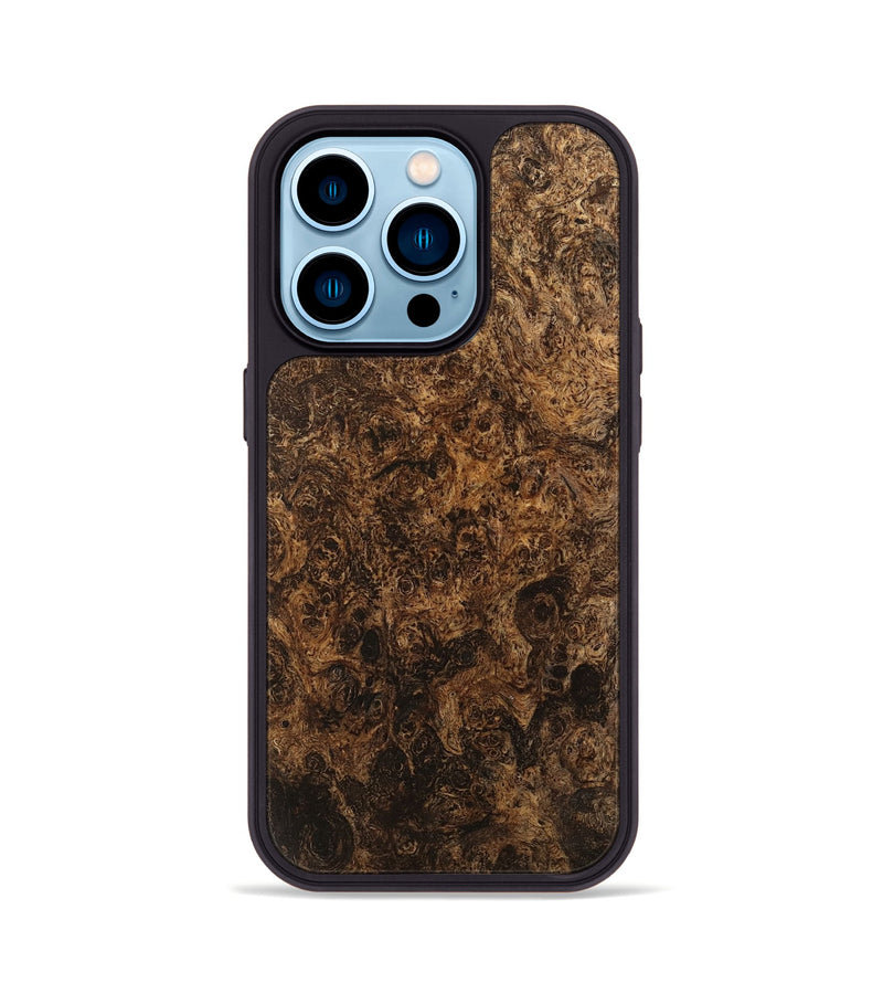 iPhone 14 Pro Wood Phone Case - Melodie (Wood Burl, 746612)