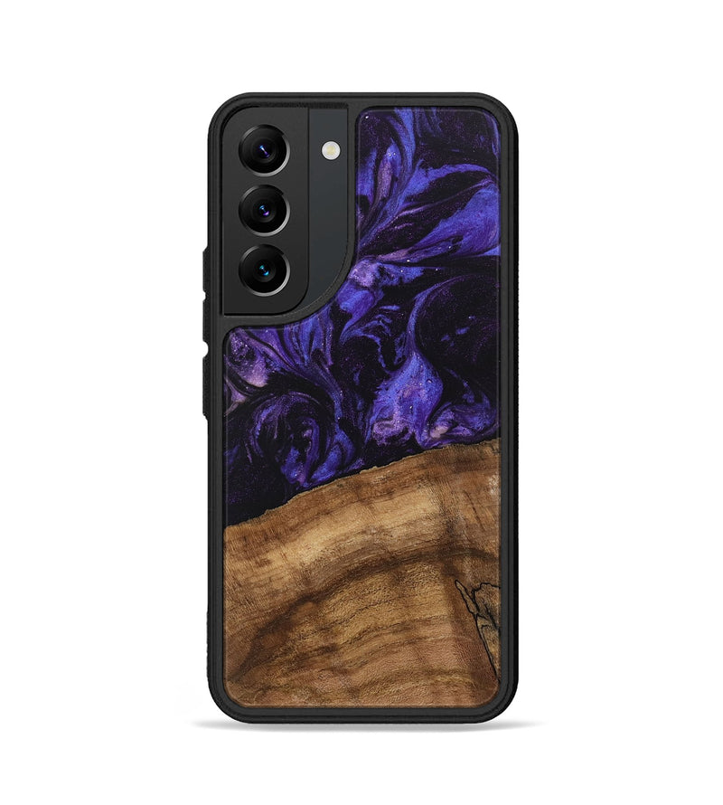 Galaxy S22 Wood Phone Case - Savion (Purple, 746616)