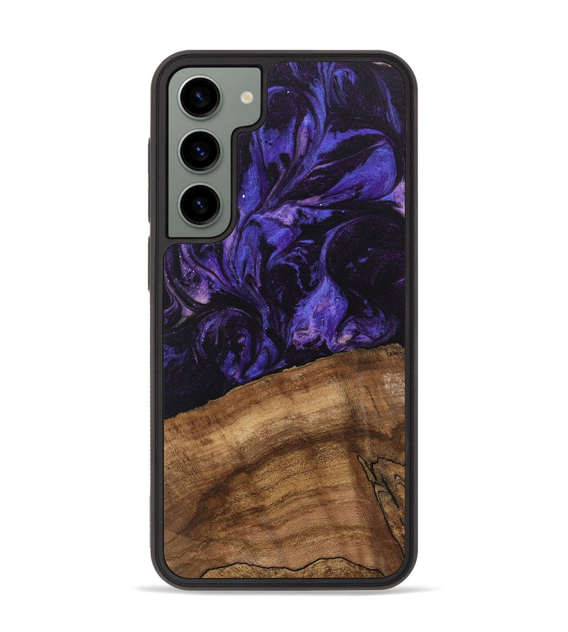 Galaxy S23 Plus Wood Phone Case - Savion (Purple, 746616)