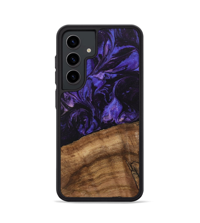 Galaxy S24 Wood Phone Case - Savion (Purple, 746616)