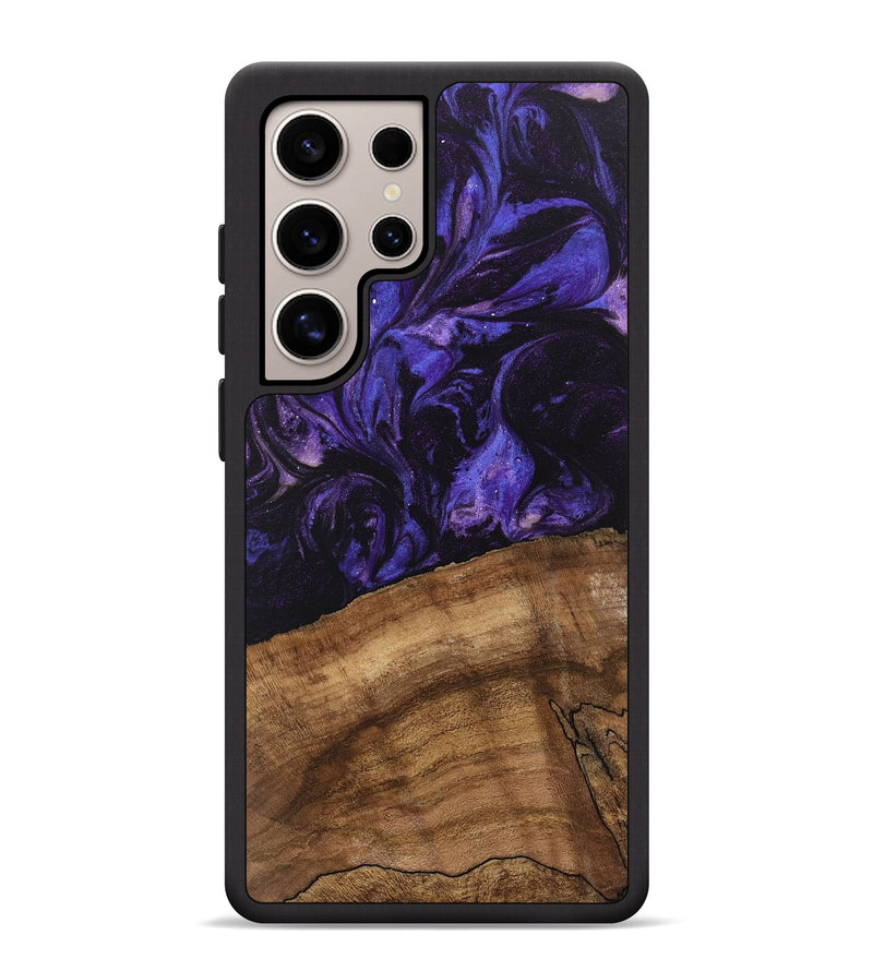 Galaxy S25 Ultra Wood Phone Case - Savion (Purple, 746616)