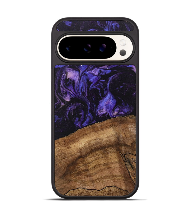 Pixel 9 Pro Wood Phone Case - Savion (Purple, 746616)