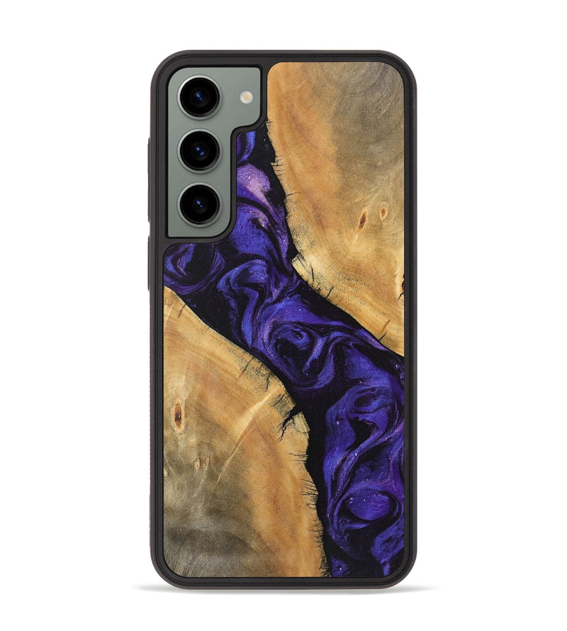 Galaxy S23 Plus Wood Phone Case - Ellie (Purple, 746624)