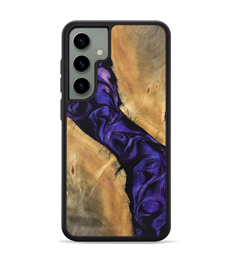 Galaxy S24 Plus Wood Phone Case - Ellie (Purple, 746624)