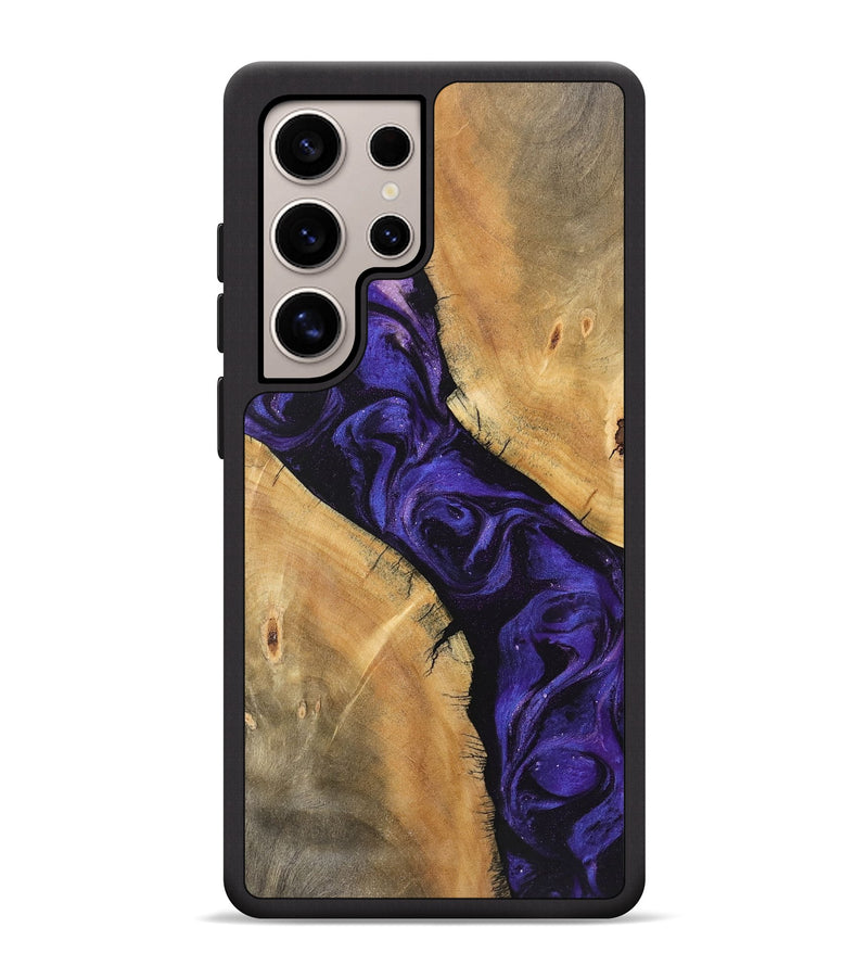 Galaxy S25 Ultra Wood Phone Case - Ellie (Purple, 746624)