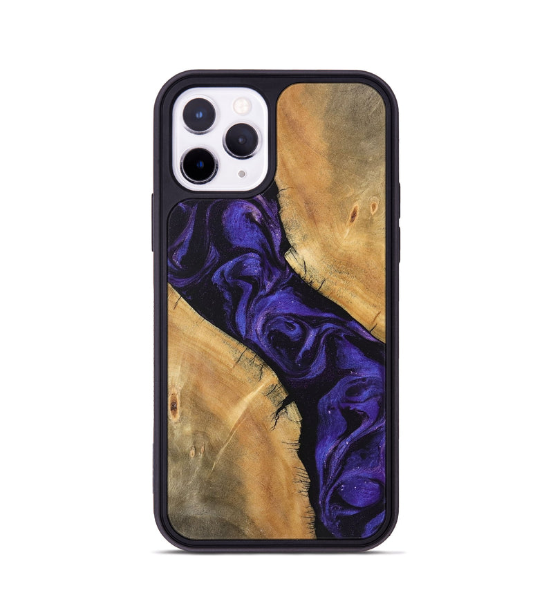 iPhone 11 Pro Wood Phone Case - Ellie (Purple, 746624)