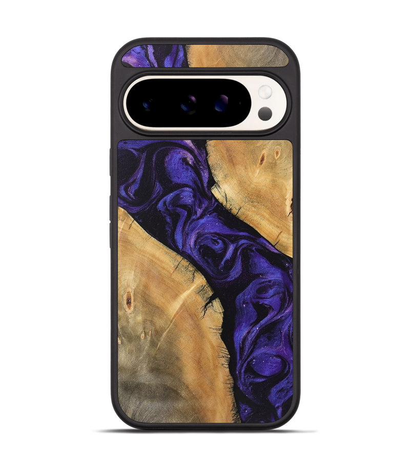 Pixel 9 Pro Wood Phone Case - Ellie (Purple, 746624)