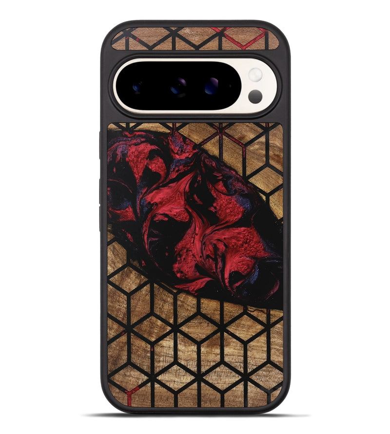 Pixel 9 Pro XL Wood Phone Case - Ebony (Pattern, 746628)