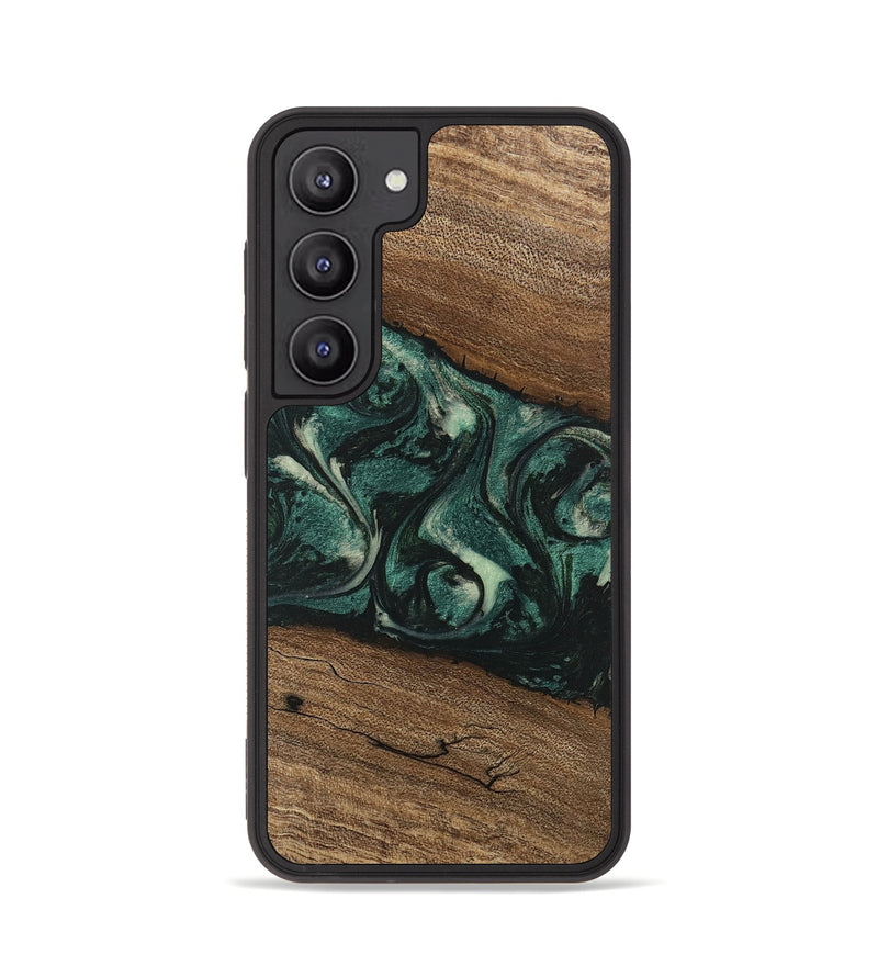 Galaxy S23 Wood Phone Case - Lissie (Green, 746630)