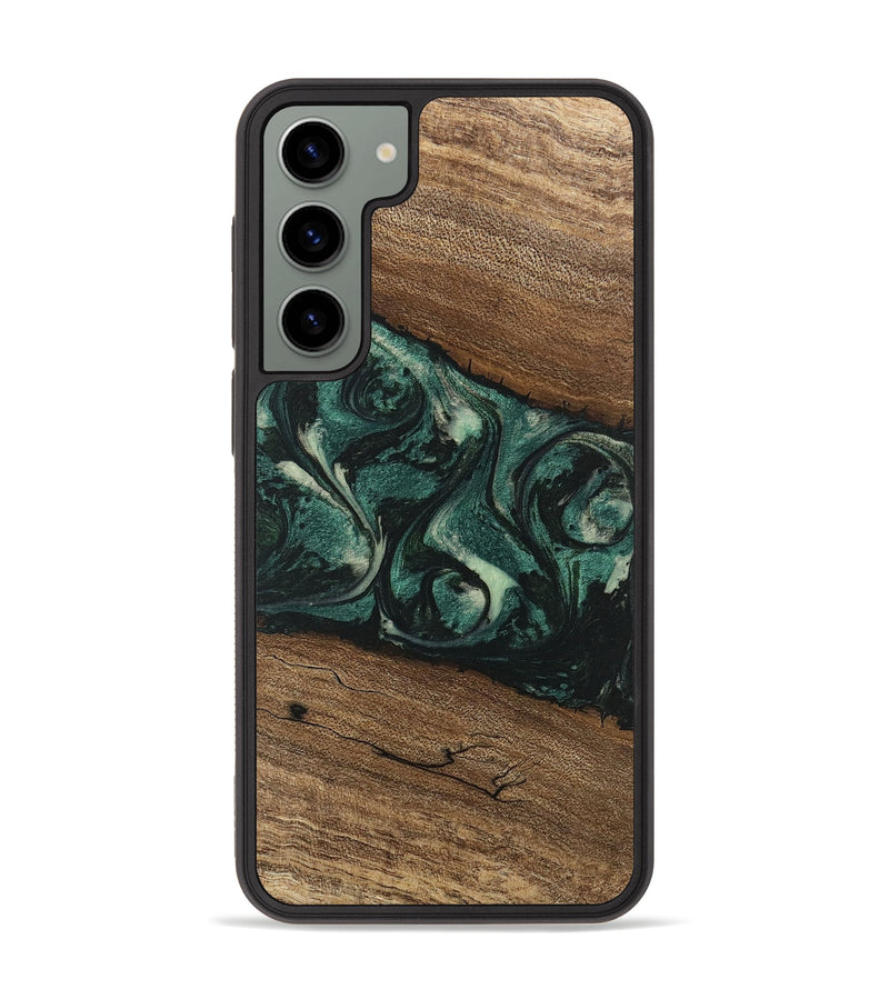 Galaxy S23 Plus Wood Phone Case - Lissie (Green, 746630)