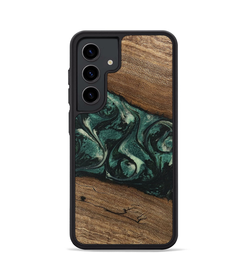 Galaxy S24 Wood Phone Case - Lissie (Green, 746630)