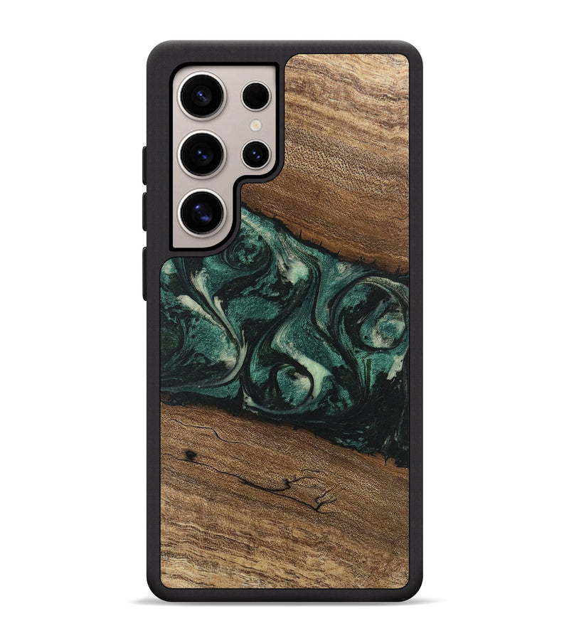 Galaxy S25 Ultra Wood Phone Case - Lissie (Green, 746630)