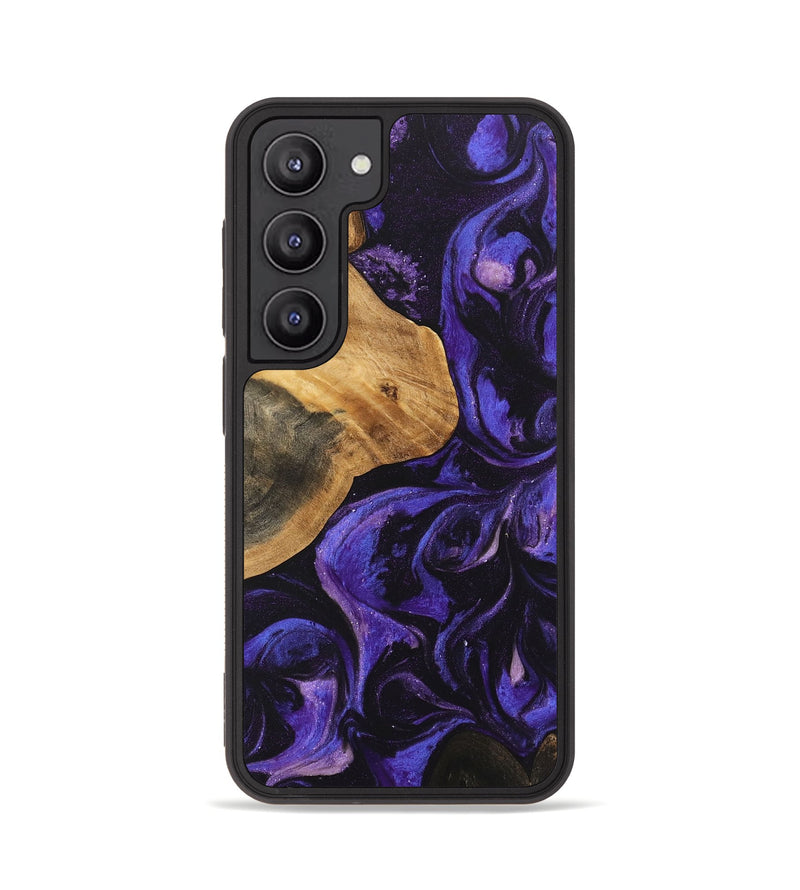 Galaxy S23 Wood Phone Case - Egbert (Purple, 746631)