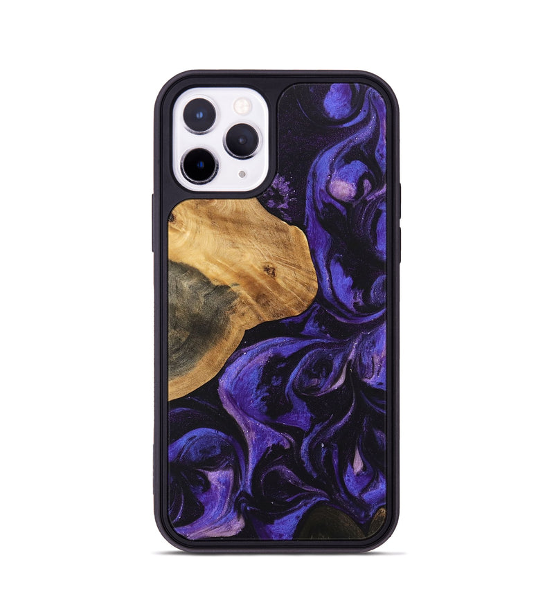 iPhone 11 Pro Wood Phone Case - Egbert (Purple, 746631)