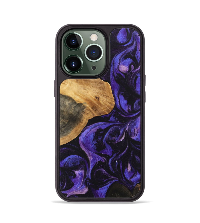 iPhone 13 Pro Wood Phone Case - Egbert (Purple, 746631)