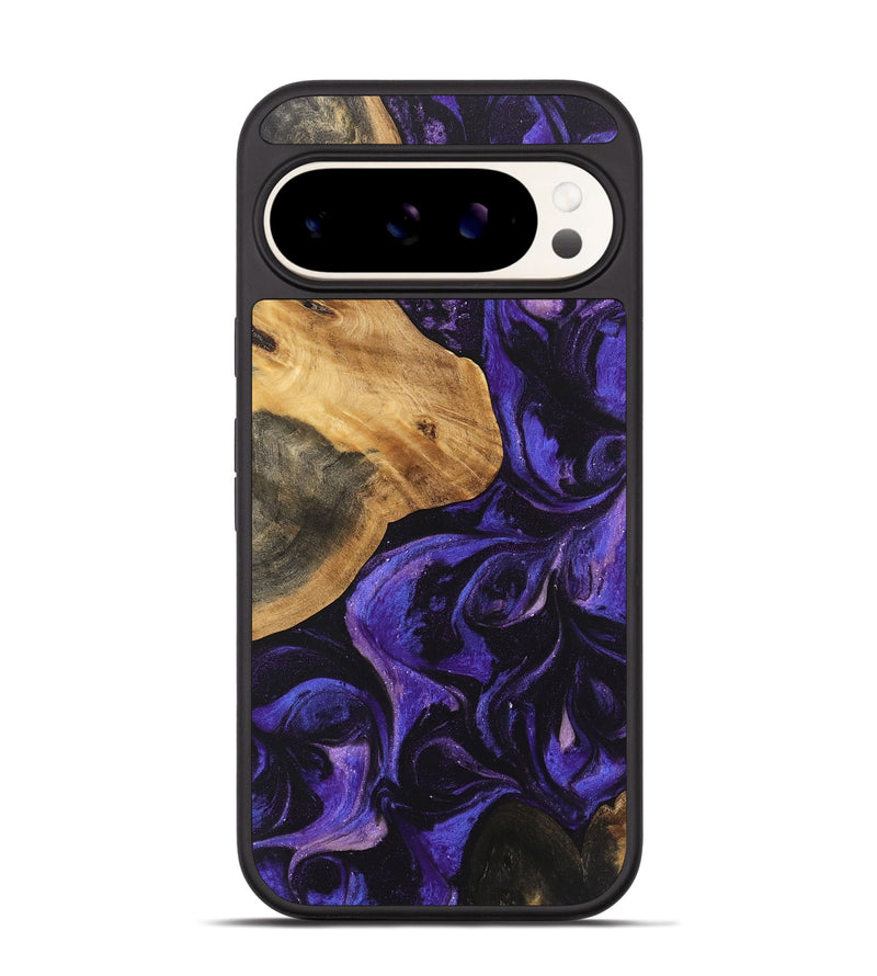 Pixel 9 Pro Wood Phone Case - Egbert (Purple, 746631)