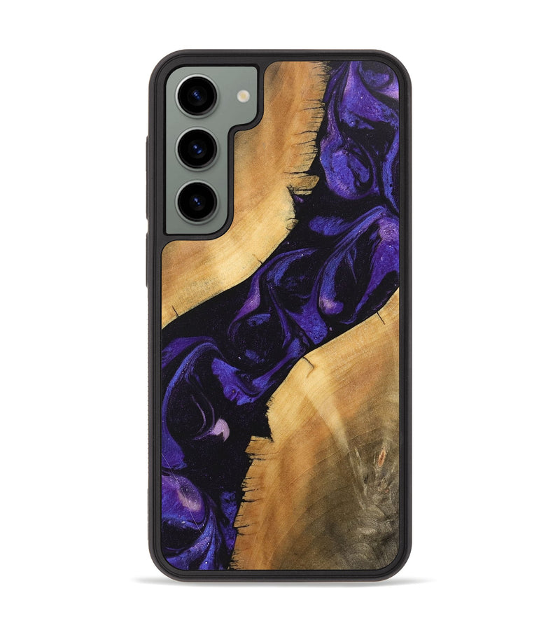 Galaxy S23 Plus Wood Phone Case - Junior (Purple, 746633)