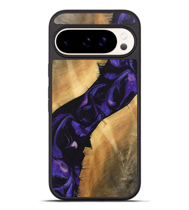 Pixel 9 Pro XL Wood Phone Case - Junior (Purple, 746633)