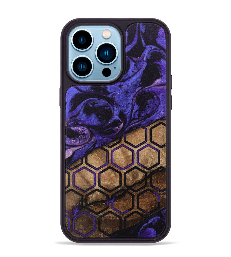 iPhone 14 Pro Max Wood Phone Case - Camilo (Pattern, 746635)