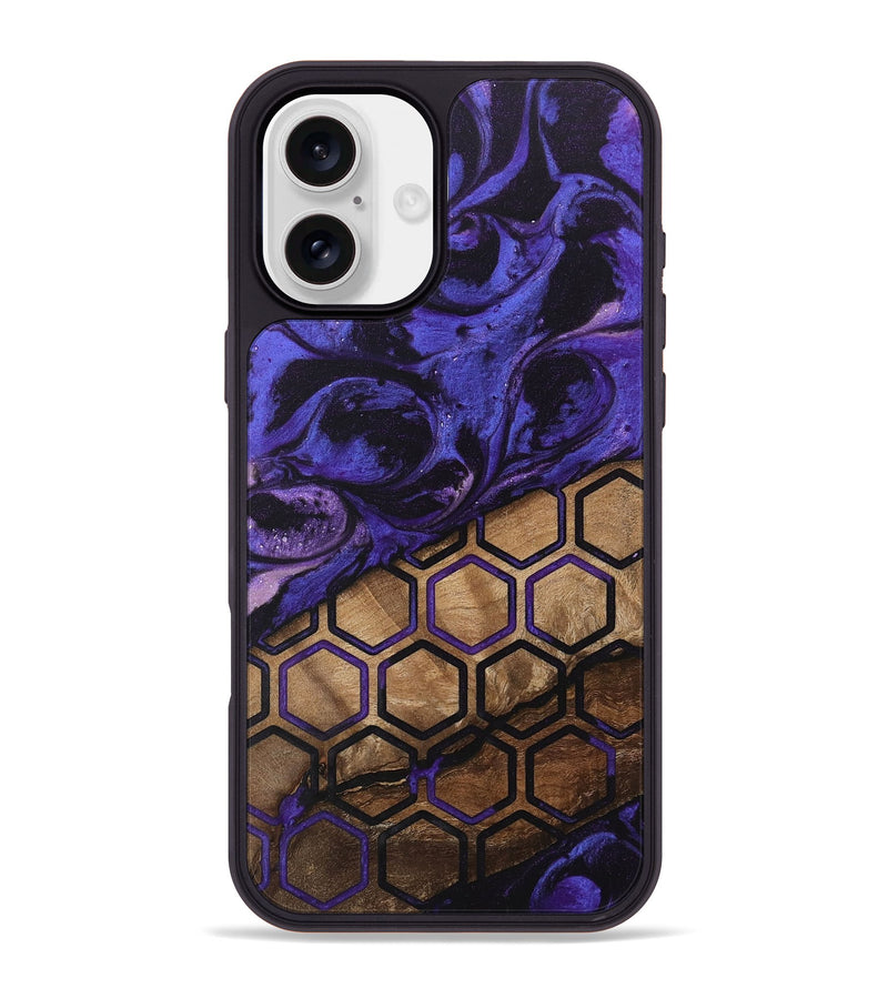 iPhone 16 Plus Wood Phone Case - Camilo (Pattern, 746635)