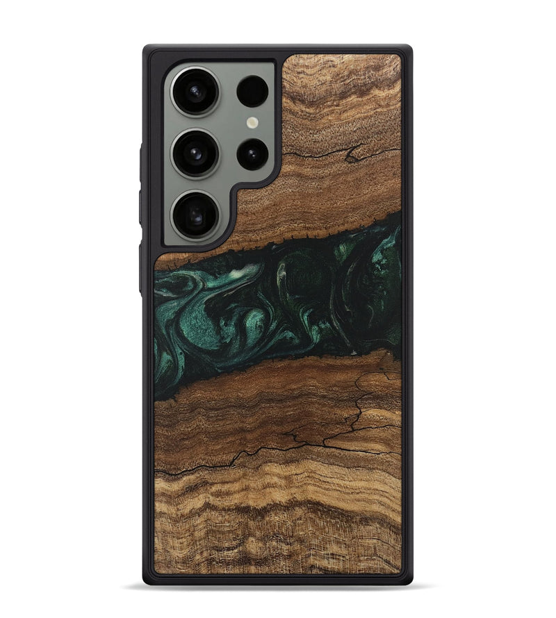 Galaxy S24 Ultra Wood Phone Case - Sim (Green, 746639)