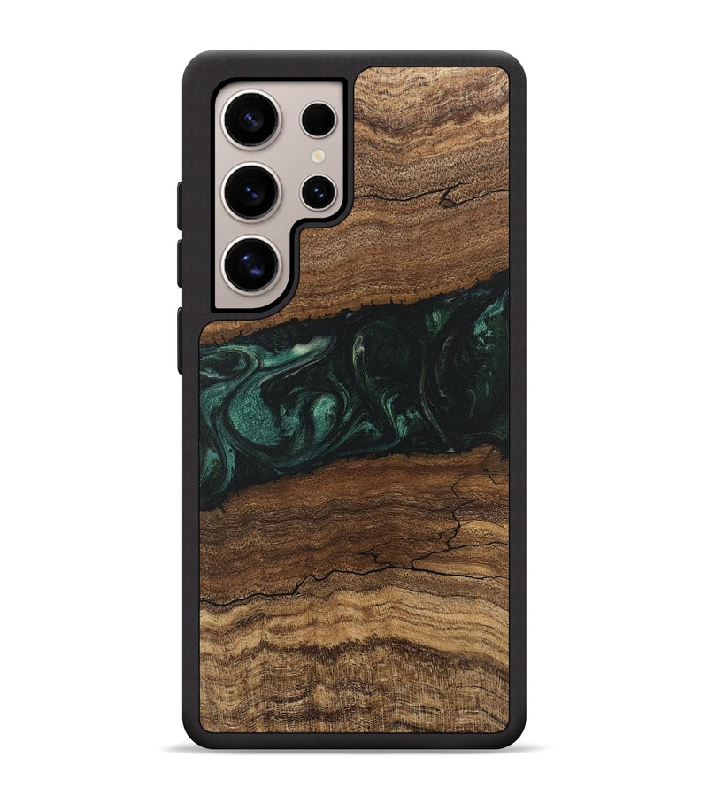 Galaxy S25 Ultra Wood Phone Case - Sim (Green, 746639)