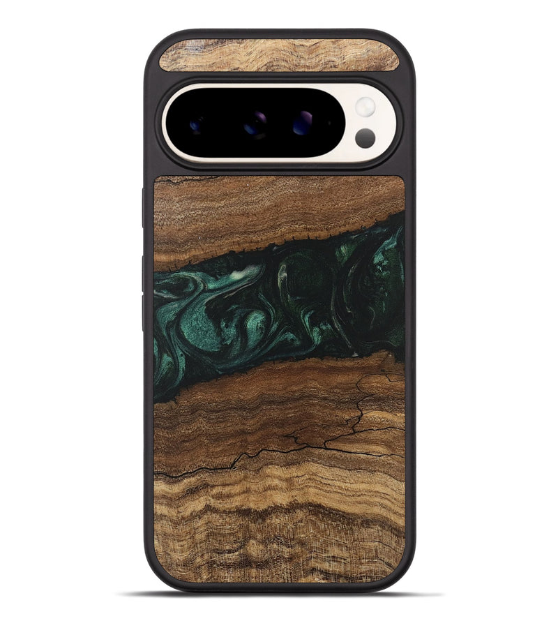 Pixel 9 Pro XL Wood Phone Case - Sim (Green, 746639)