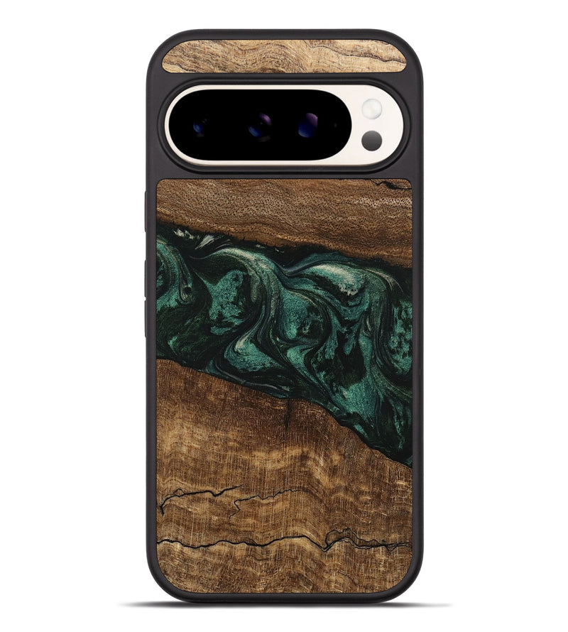 Pixel 9 Pro XL Wood Phone Case - Lizeth (Green, 746641)