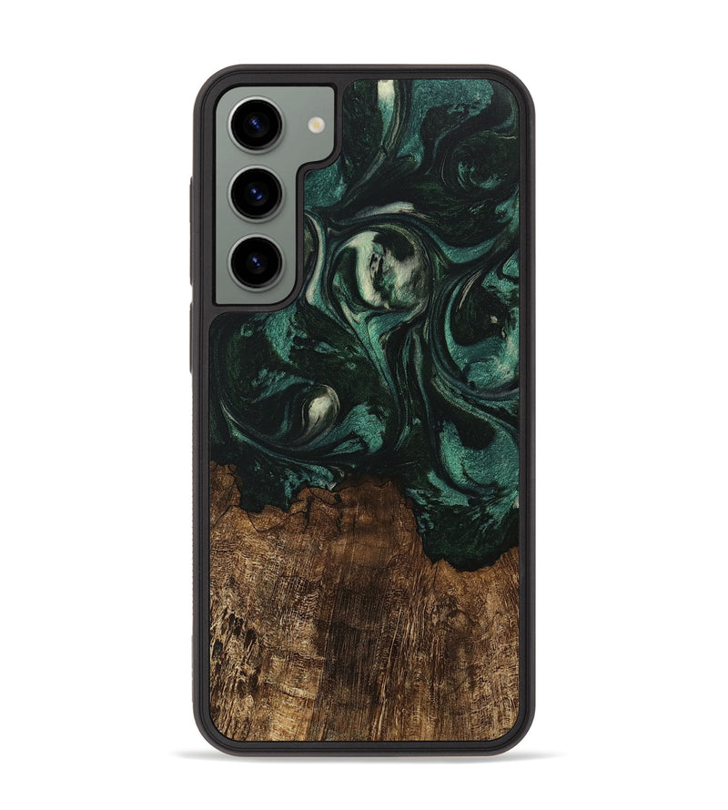 Galaxy S23 Plus Wood Phone Case - Laila (Green, 746643)