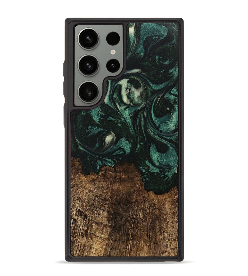 Galaxy S23 Ultra Wood Phone Case - Laila (Green, 746643)