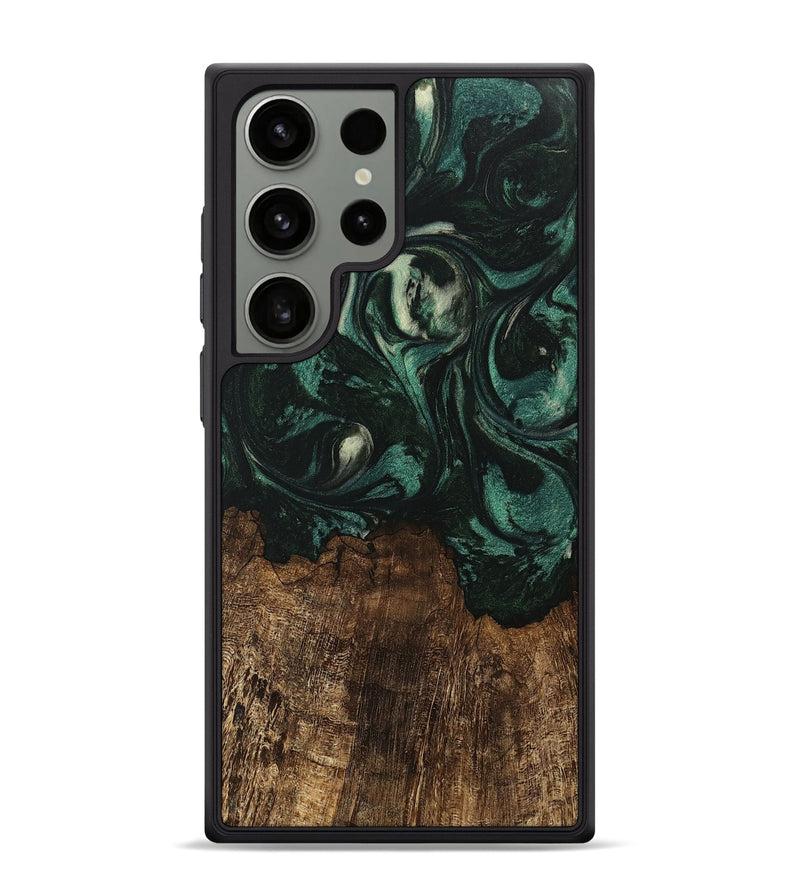 Galaxy S24 Ultra Wood Phone Case - Laila (Green, 746643)