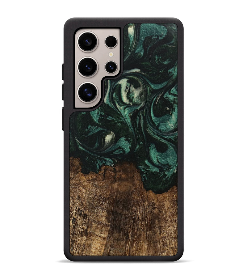 Galaxy S25 Ultra Wood Phone Case - Laila (Green, 746643)