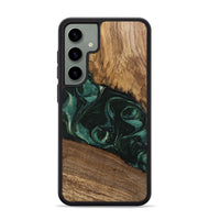 Galaxy S24 Plus Wood Phone Case - Arsenio (Green, 746646)