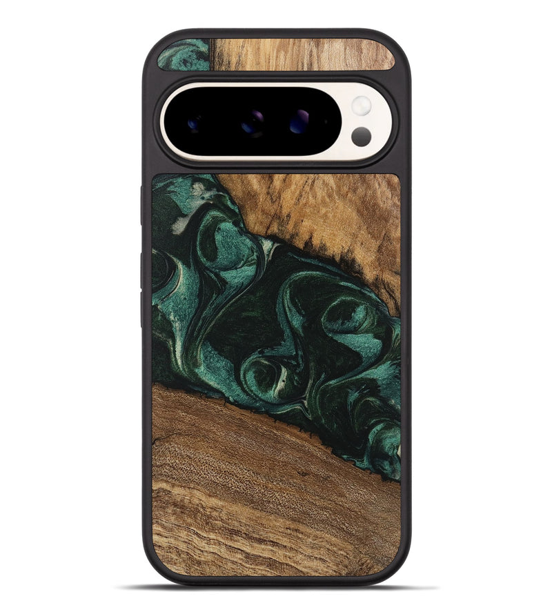 Pixel 9 Pro XL Wood Phone Case - Arsenio (Green, 746646)