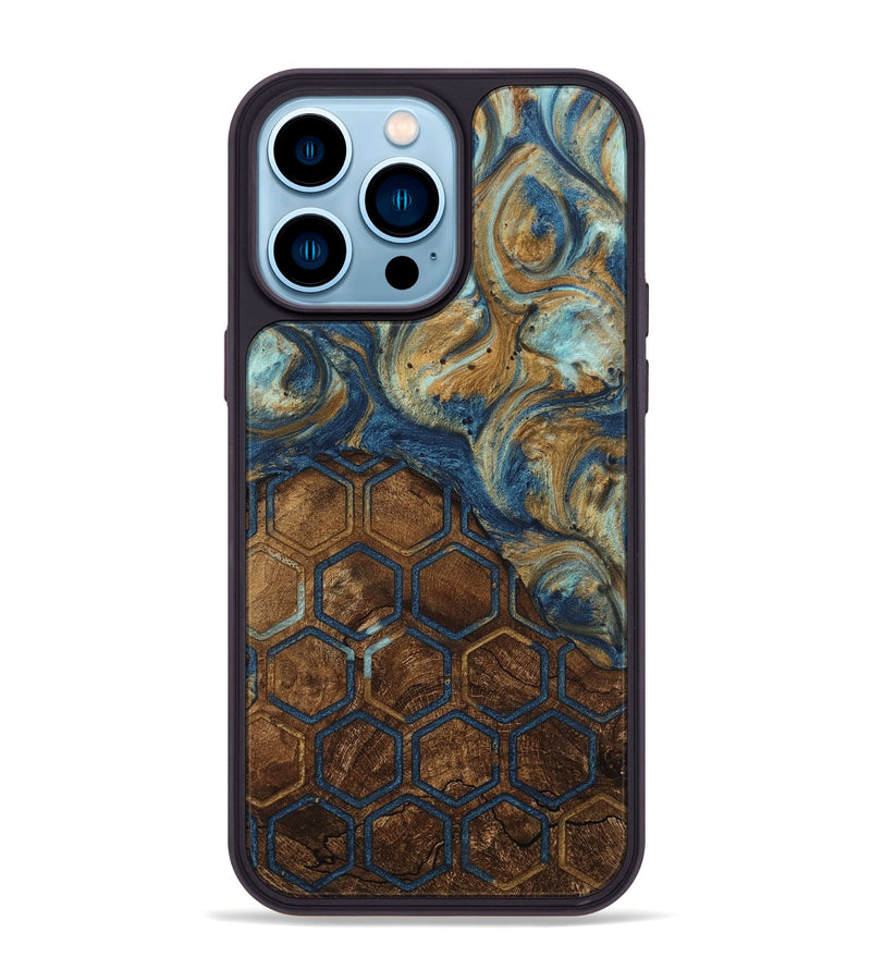 iPhone 14 Pro Max Wood Phone Case - Morton (Pattern, 746649)