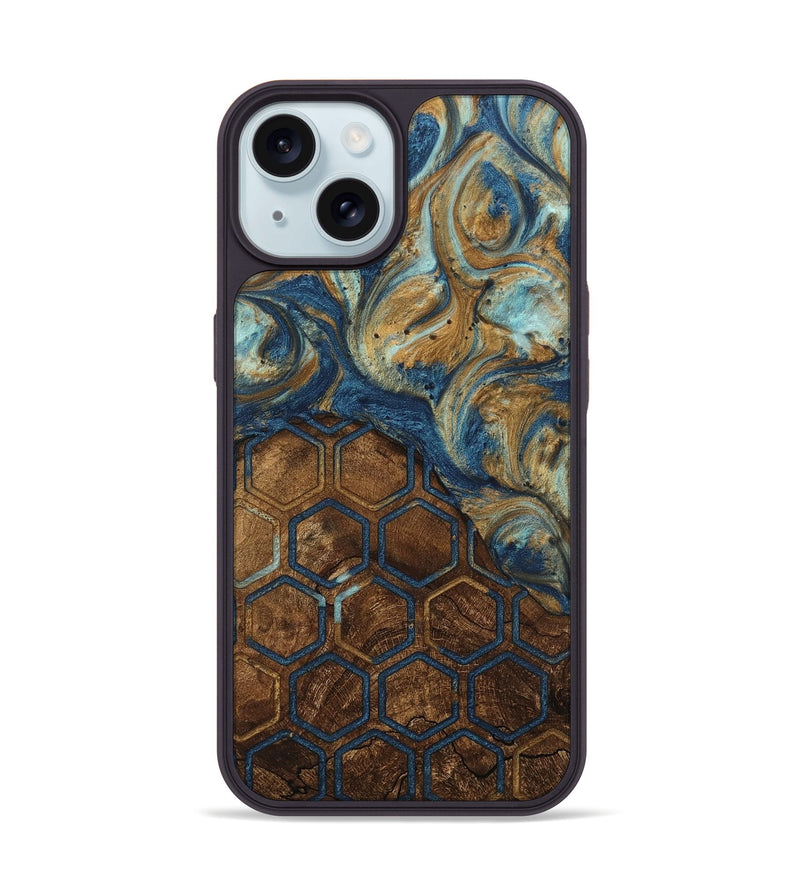 iPhone 15 Wood Phone Case - Morton (Pattern, 746649)