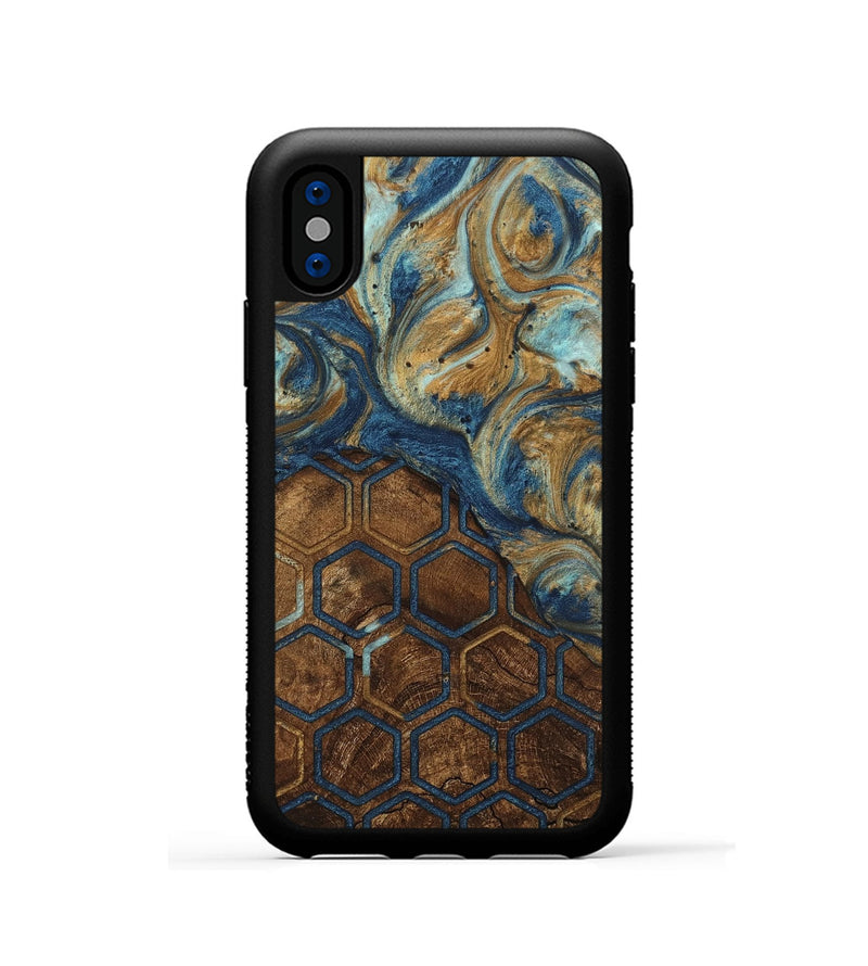 iPhone Xs Wood Phone Case - Morton (Pattern, 746649)