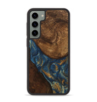 Galaxy S23 Plus Wood Phone Case - Gigi (Teal & Gold, 746653)