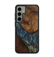 Galaxy S24 Plus Wood Phone Case - Gigi (Teal & Gold, 746653)