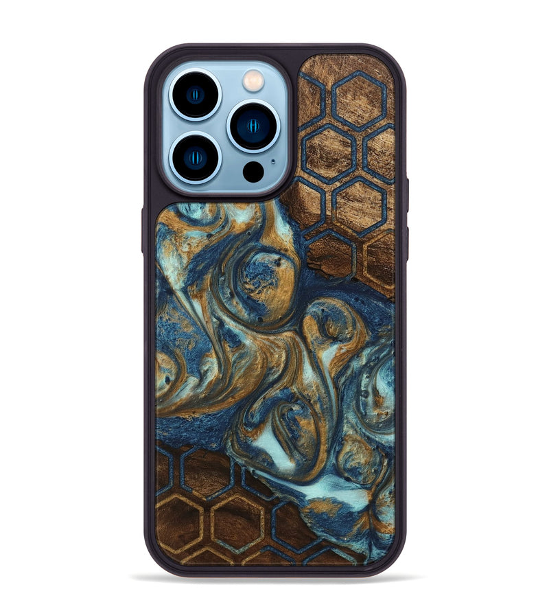 iPhone 14 Pro Max Wood Phone Case - Wilfred (Pattern, 746654)