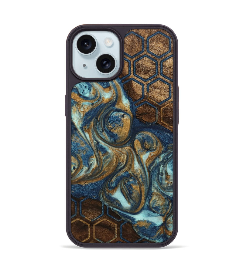 iPhone 15 Wood Phone Case - Wilfred (Pattern, 746654)